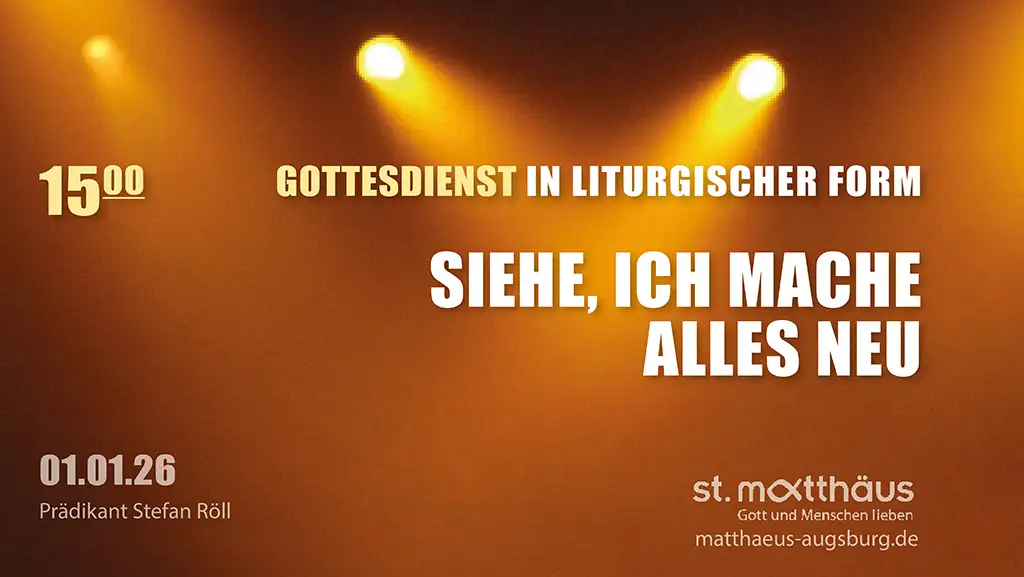 Jahreslosung: Siehe ich mache alles neu
