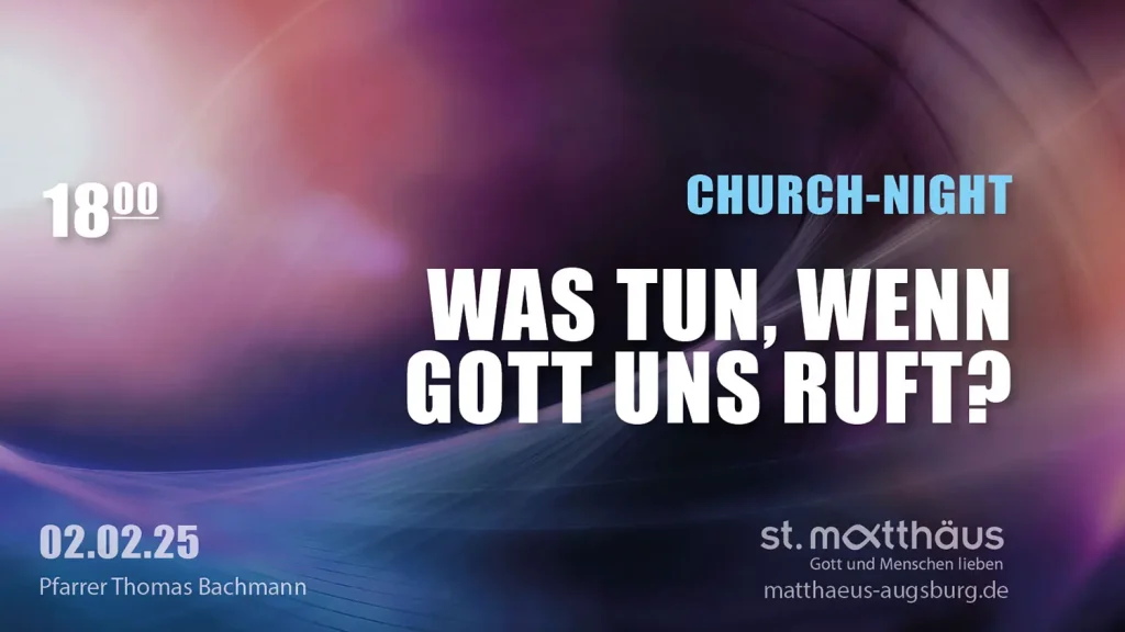 Was tun, wenn Gott uns ruft?