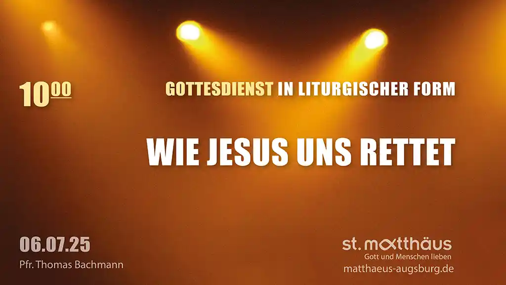 Wie Jesus uns rettet