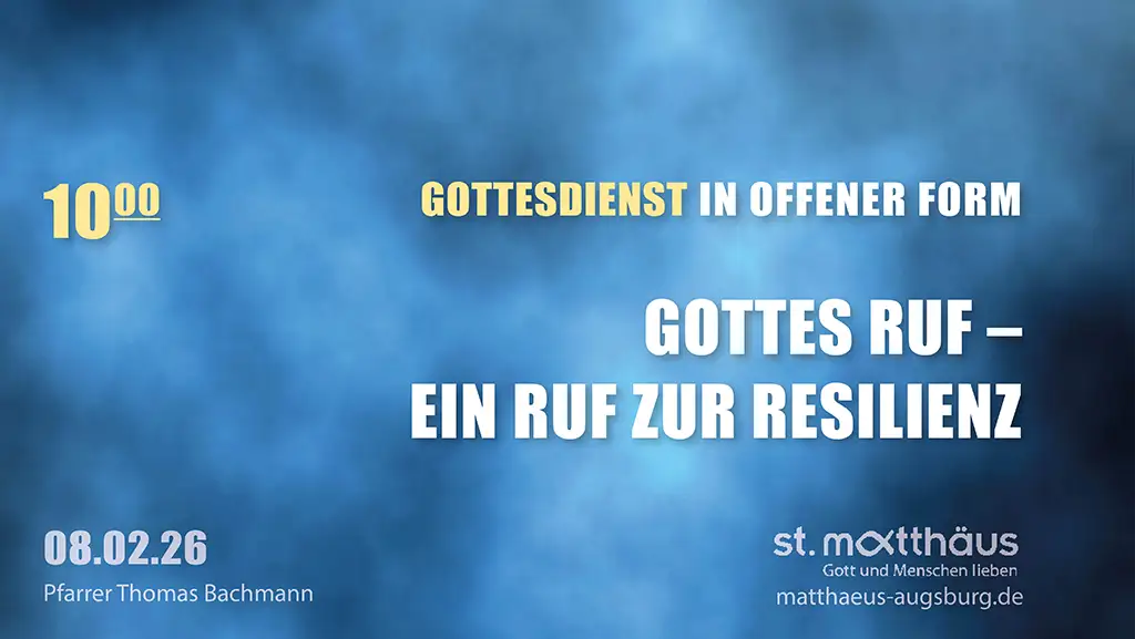 Gottes Ruf – Ein Ruf zur Resilienz