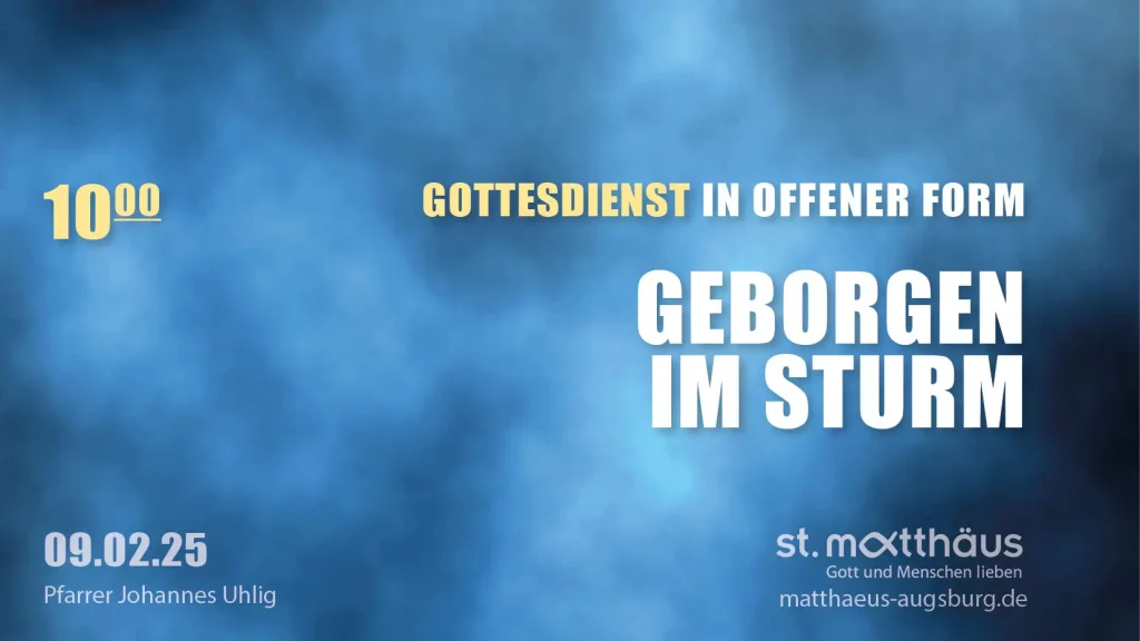Geborgen im Sturm