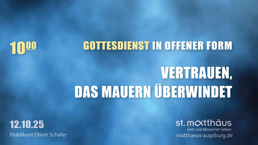 Vertrauen, das Mauern überwindet