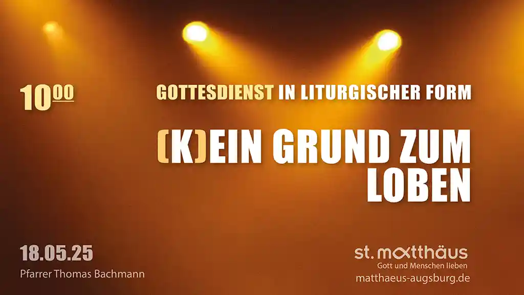 (K)ein Grund zum Loben
