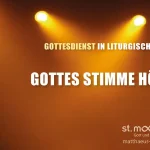 Gottes Stimme hören – jederzeit (Teil 1)