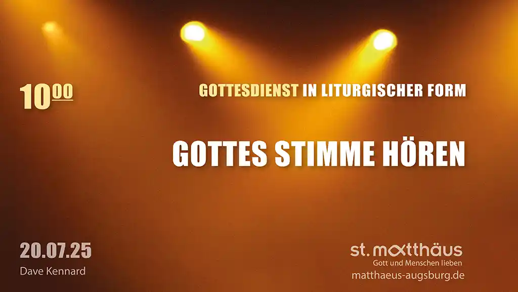 Gottes Stimme hören – jederzeit (Teil 1)