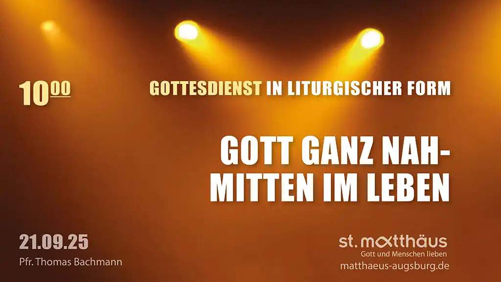 Gott ganz nah – mitten im Leben
