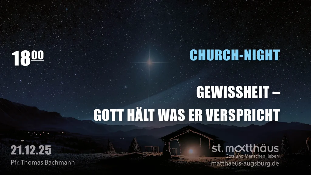 Gewissheit – Gott hält was er verspricht